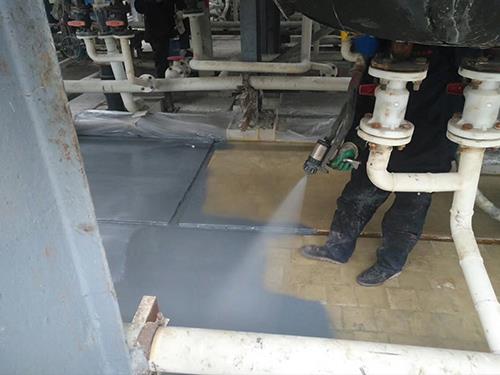 化工廠聚脲噴涂